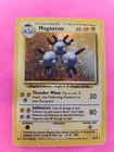 Magneton Base Set Holo Pokemon Card WOTC