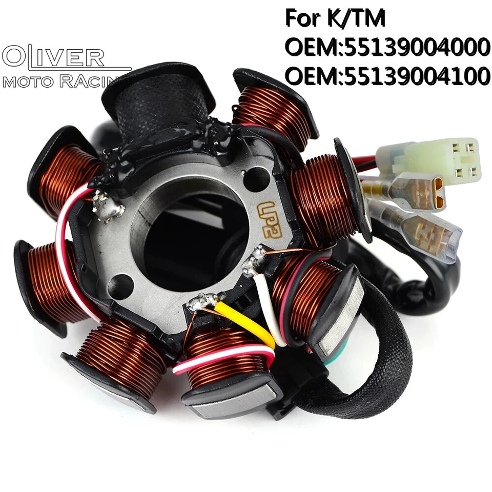 Magneto Stator for Husqvarna TE250 TE300 2011-2016/ TE150 2017-2019/ TC250 2014 Foto 3 de 4