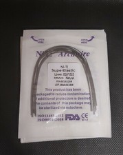 10 Packs Dental Orthodontic Super Elastic NITI Arch Wires Natural Rectangular