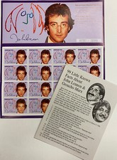 John Lennon Stamps - Sheet of 16 Azerbaijan Stamps-FREE US Mailing