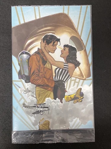 The Rocketeer #1 Boom Online Exclusive 2023 Adam Hughes Virgin Variant