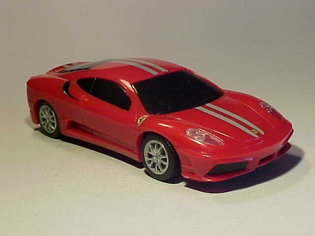 4.5 INCH 2006 Ferrari 430 Scuderia 1/38 Hot Wheels Plastic Mint