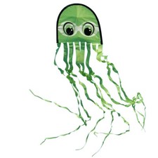 CIM Kinder-Drachen Draki Ninja Flugdrachen Drachenfliegen Octopus inkl. Schnur