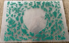 Leaves Frame Embossing Folder