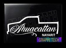 NAYARIT CIUDADES CAMIONETA PEGATINA CALCOMANIA CALCOMANIA CALCAL DE VINILO 11"