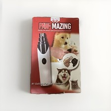 Molinillo de limas de uñas RB Pets Paw-Mazing Pet USB recargable con cable cargador NUEVO