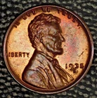 1935-S Lincoln Cent, Choice BU, RB, Raw, Light Tone