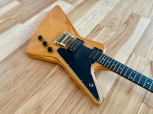 1980 Gibson Explorer II E2 Electric Guitar Natural Finish Case OHSC New Frets - Picture 9 of 24