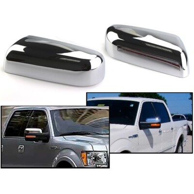 RedRock F-150 Top Half Mirror Covers; Chrome T537715 (09-14 F-150 W/o - Foto 2