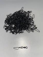 100 Decoy Snap Swivels #6 Stainless Steel Coastlock Fishing Duck Goose Texas Rig