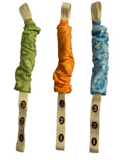 Fisher Price GO WILD Jumperoo Jumper Set of 3 Replacement Fabric Covered Springs