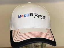MOBIL 1 Racing Car Auto Oil Gas Driver  Bar Pub NICE  Quality Golf  Hat Cap  NEW