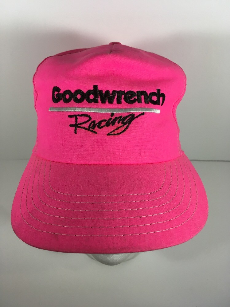 GM Goodwrench Racing Vintage Hat Cap Neon Pink Snapback USA | eBay