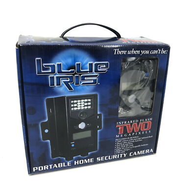 Blue Iris 2Mp Infrared Portable Home Security Camera System (616376501180)