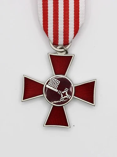 WW1 Imperial German Army BREMEN HANSEATIC CROSS - Military Service Medal Award