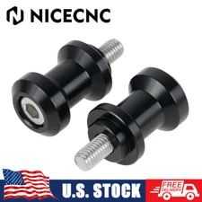 Pair 8mm M8 CNC Swingarm Spools Sliders for Honda CBR600RR CBR1000RR 2004-2015