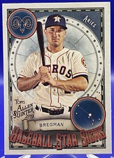 2019 Topps Allen Ginter Star Signs 13 Alex Bregman Houston Astros card