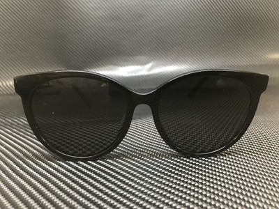 BOTTEGA VENETA BV1022SK 001 Black Cat Eye 55 mm Women display picture 1