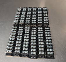 GE CR151D70110 CONNECTOR TERMINAL BLOCKS DOUBLE ROW. Lot of 12.          Loc4D30