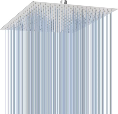 16 Inch Rain Shower Head High Pressure Square Rainfall Showerhead Brushed Nickel