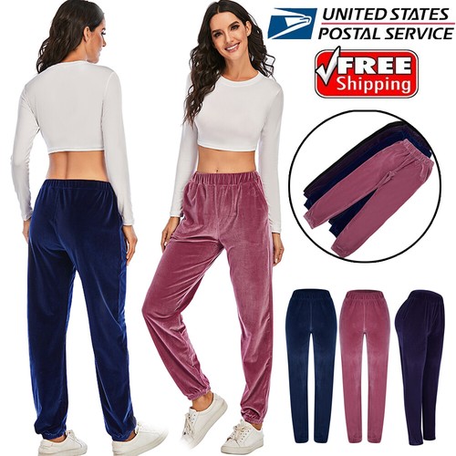 Women's Warm Thick Sweatpants Velvet 