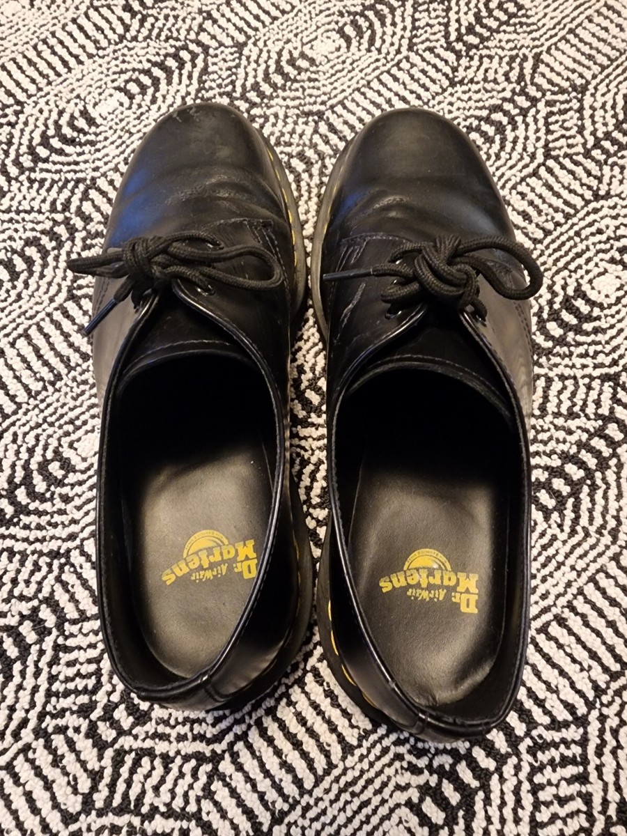 Dr. Martens Black Leather Oxford Dress Shoes 21084 Men's Size 11