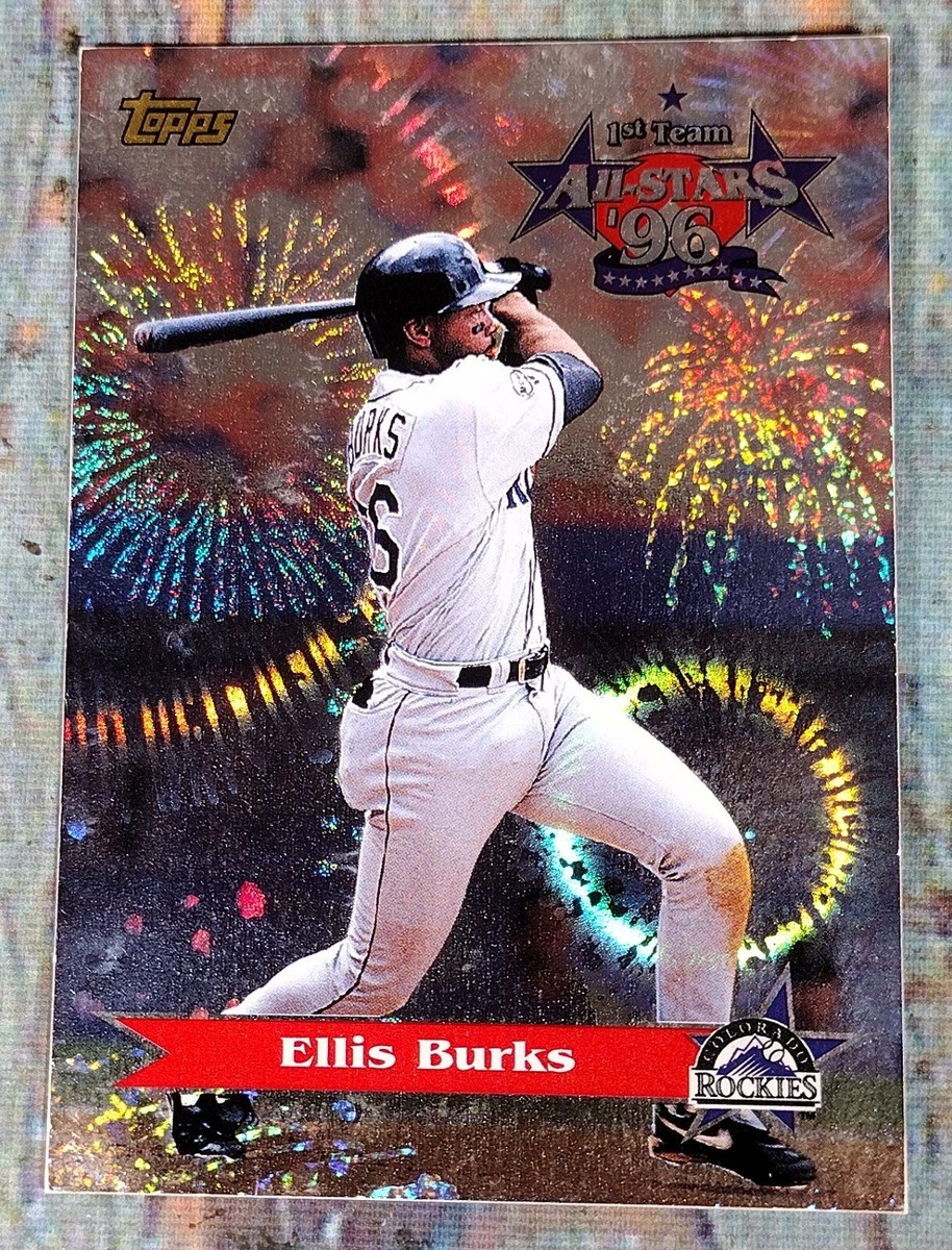Ellis Burks Colorado Rockies 1st Team All-Stars '96 Topps #AS14 | eBay