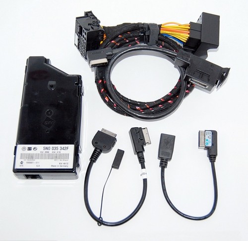 VW MEDIA IN INTERFACE MDI RNS510 MFD3 RETROFIT KIT USB IPHONE