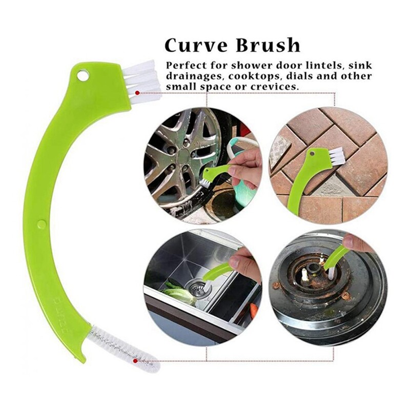 8 Pack Grout Cleaner Brush, HandHeld Groove space Cleaning Tools Tile7284 eBay