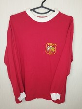 Sz L adult Manchester United football jersey Toffs vintage replicas shirt 1963