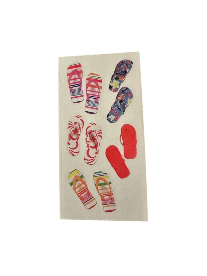 Lote de pegatinas Sticko y chanclas faro calavera huesos cruzados piratas Foto 2 de 4