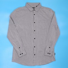 KENNETH COLE SLIM FIT Men's Long sleeve Shirt . Size: Large. Gray. Pre Owned.