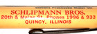 OIL TOPPER "DIAMOND 760*Schlipmann Bros*Phos.1996 & 933*Quincy,IL"Working Pencil — photo 4