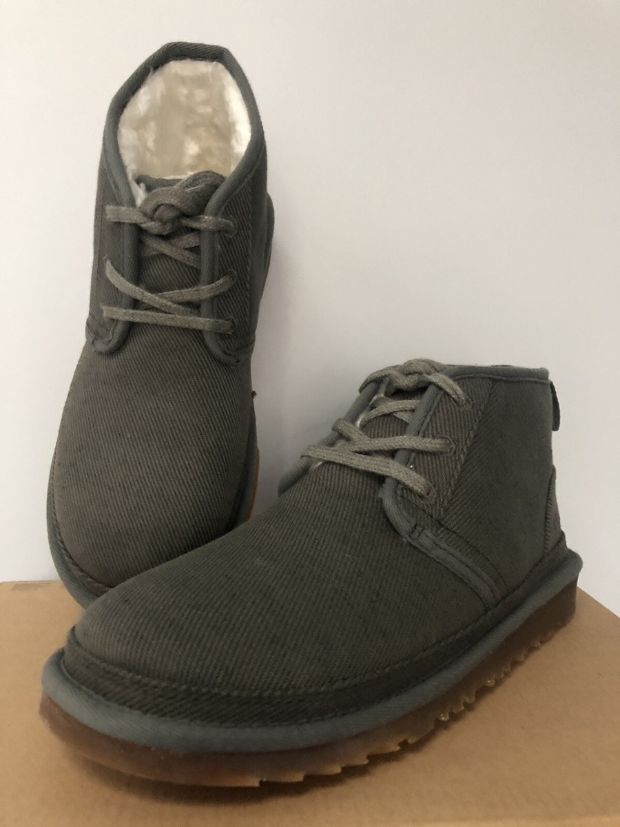 UGG Neumel Natural Canvas Lace Up Desert Chukka Boots UGG Men main image 2