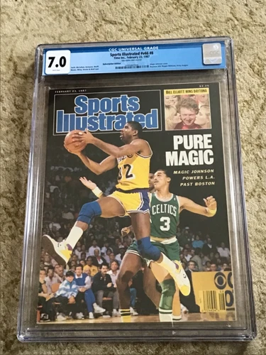 Sports Illustrated 1987 Magic Johnson CGC 7.0