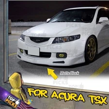 Fits 04-05 Acura TSX Techno R Mugen Style Front Bumper Chin Lip Spoiler Body Kit