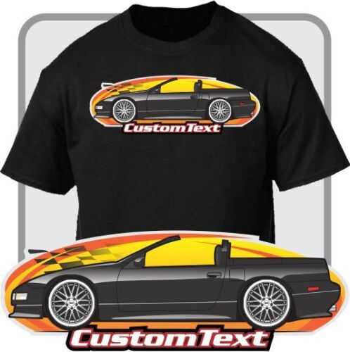 Custom Art T-Shirt for 1993 94 95 96 Fairlady Nissan Z32 300ZX Convertible  Fans