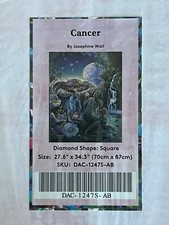 RARE DAC Diamond Art Club CANCER by JOSEPHINE WALL Retired 