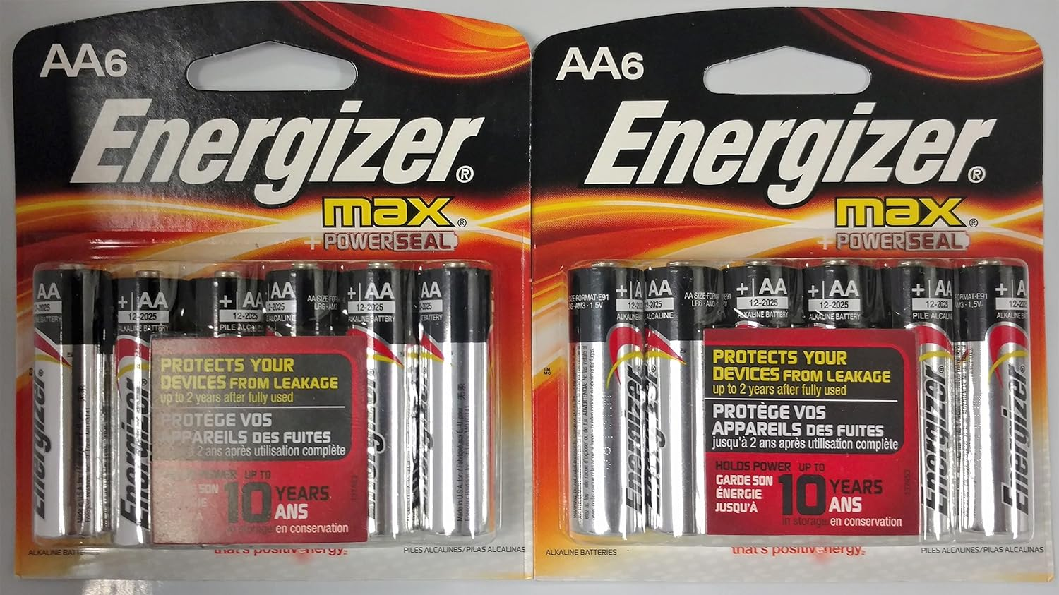 Max AA Batteries 12 Pack (2 X 6 Pack)