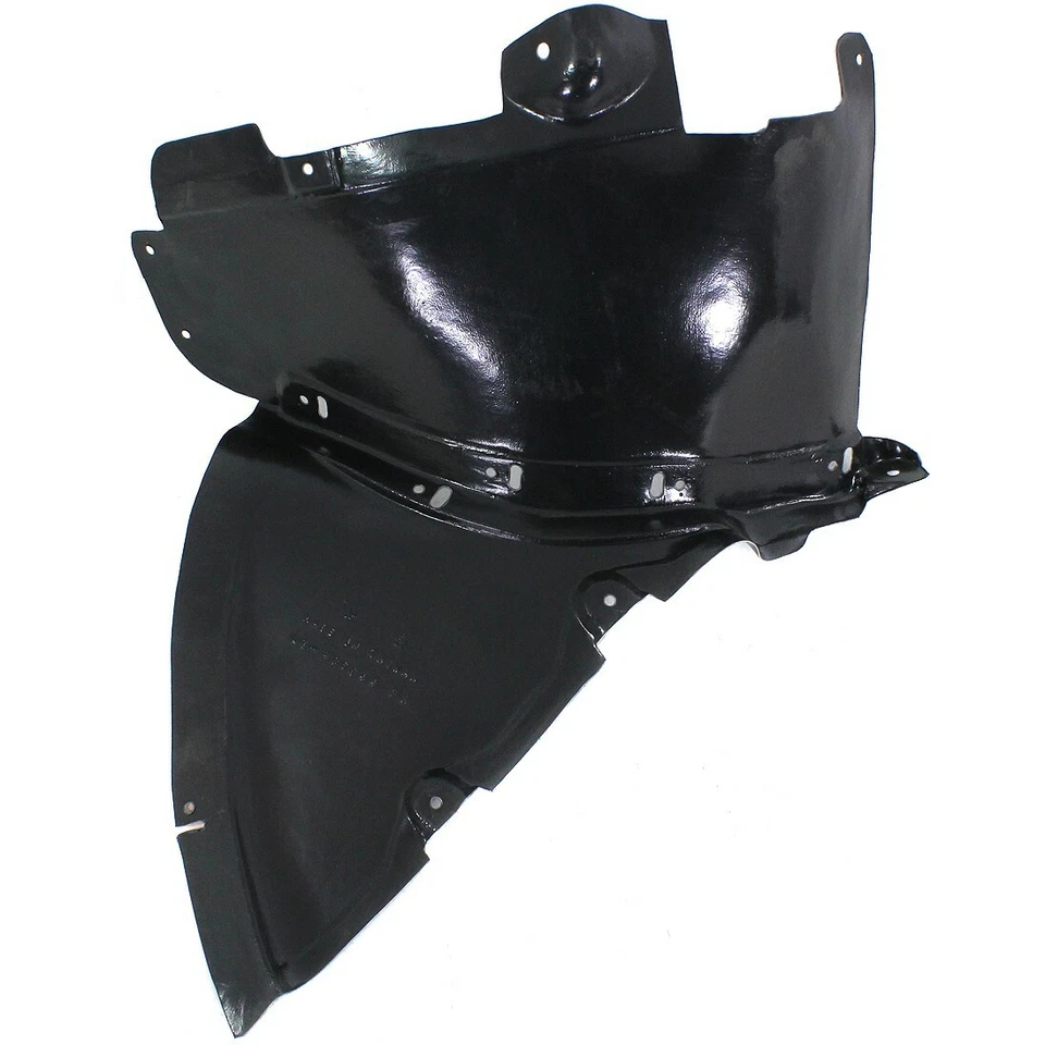 Protector contra salpicaduras delantero 8J0821192C plástico lado derecho para Audi TT Base 2008-2009 Foto 4 de 4