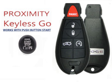 Keyless Go Proximity Dodge Charger Challenger 2008 - 2014 Fobik Key Iyz-c01c