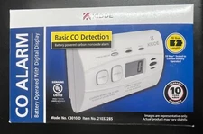 Kidde Carbon Monoxide Alarm Detector CO w/ Digital Display 2855