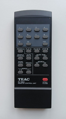 Original TEAC RC-585A Fernbedienung Remote Control geprüft/tested FB570