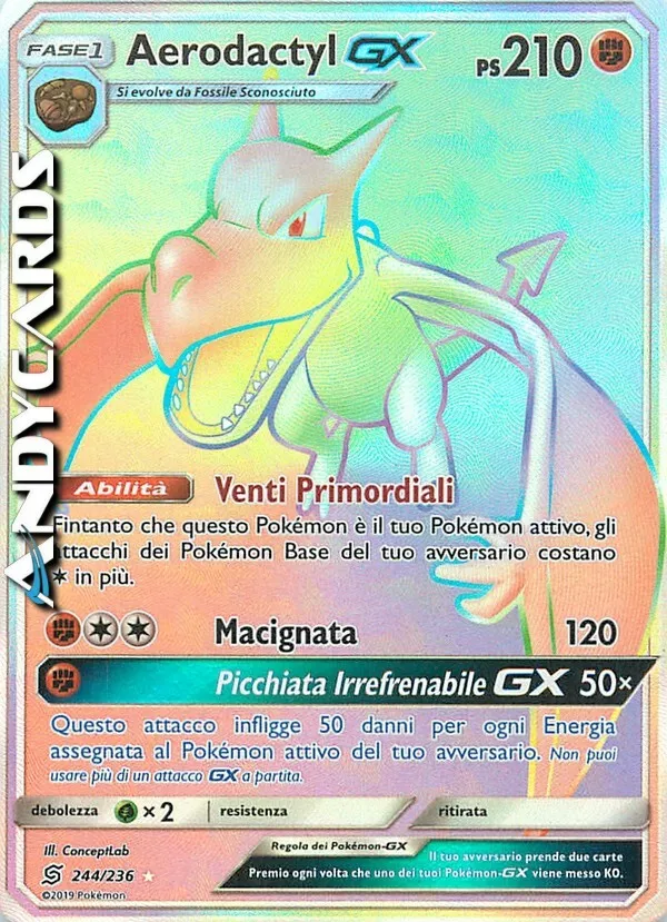 Aerodactyl-GX, Sintonia Mental