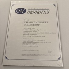 Sealed Pkg Creative Memories 12x12 Polypropylene Portrait Sleeves New PD4