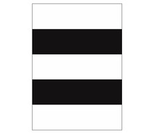 4" us military world war II ivasion stripes bumper sticker decal usa made