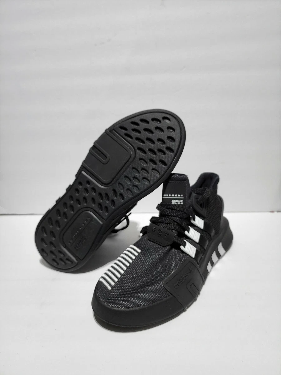 Adidas originals eqt bask adv trainers in black cheap