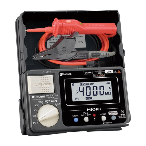 HIOKI IR4055-11 Electrical Resistance Meter + L9788-11 Lead Set Made in Japan - Picture 1 of 7
