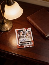 2021 Panini Contenders Draft Picks - College Ticket Autographs Tony Poljan #316