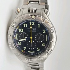 Orologio Uomo Immersion MAD Cronografo Quadrante Blu 43,5mm